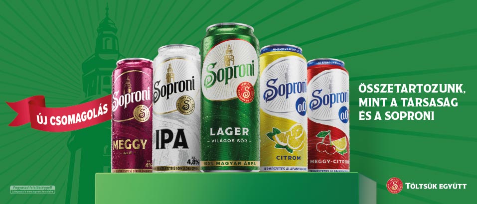 Egy sör, számtalan történet: a Soproni 130 éve összeköt